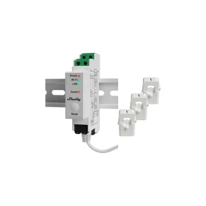 compteur d'énergie triphasé shelly pro 3em 120a