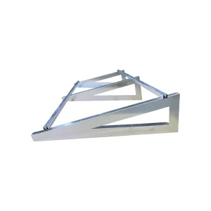 fixation panneau solaire solspeed alu lame droit 15°