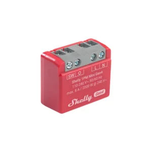 micro relais avec mesure de consommation shelly 1pm mini gen4