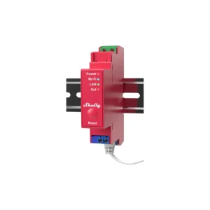 relais connecté rail din avec mesure d'Énergie shelly pro 1pm